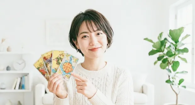 占いという好きなことを仕事にして輝く占い師のイメージ